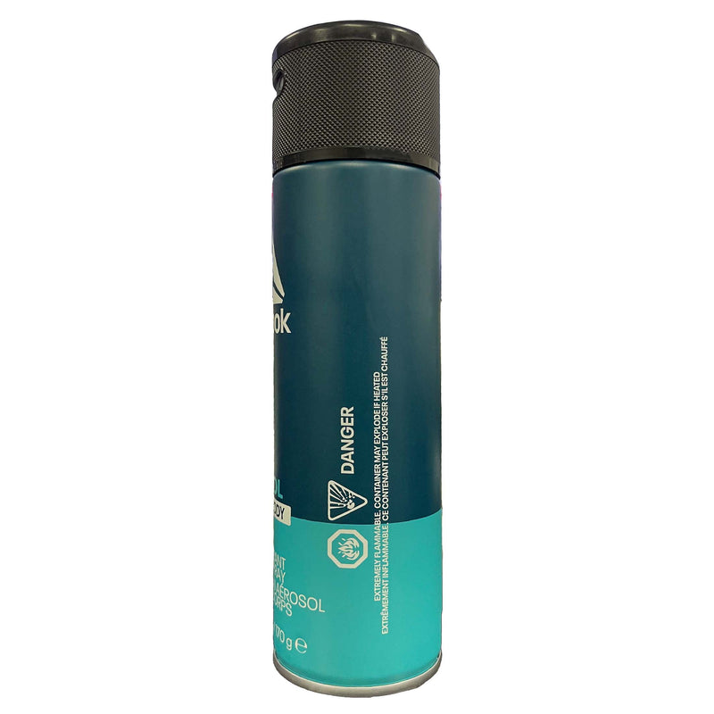 Reebok Cool Your Body Spray Deodorant Body Spray, 5.1 fl oz (150ml)