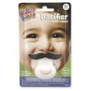 Funny Pacifier w/ Cover - Mustache OR Lipstick Design! (0+ Months)