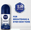 Nivea Men Brightening Anti-Perspirant Deodorant, 1.7oz (Pack of 3)