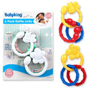 Baby Rattle Links - Fun & Easy To Hold! (Up to 18 Months)