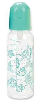 9oz. Cute Themed Printed Nurser Bottle - BPA Free