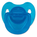 Orthodontic Pacifiers with Silicone Nipples, 2 Pack - BPA Free (0+ Months)