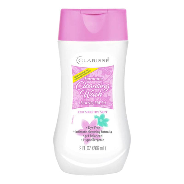 Clarisse Feminine Cleansing Wash - Island Fresh, 9oz. (266ml)