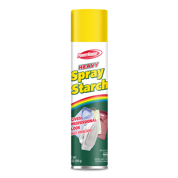 PowerHouse Heavy Spray Starch, 10oz. (283g)