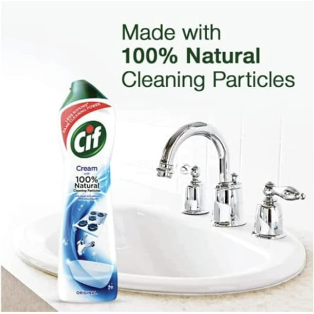 Cif Original Cream With 100% Natural Cleaning Particles, 250ml (Pack of 12)