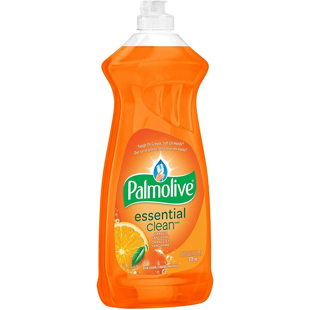 Palmolive Essential Clean Orange Tangerine Scent Dish Liquid, 28 oz ...