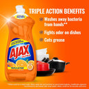 Ajax Ultra Orange Triple Action Dish Liquid, 14 oz. (414ml) (Pack of 3)