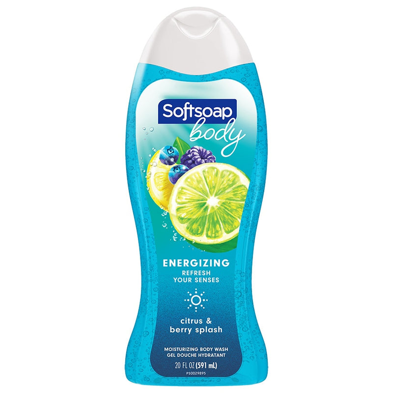 Softsoap Citrus Splash & Berries Real Berry Extracts Body Wash, 20oz