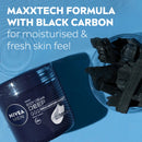 Nivea Men Deep Black Carbon 48 Hour Body Cream, 13.5oz (400ml)