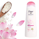 Dove Glowing Ritual Shampoo w/ Pink Lotus & Rice Water, 250ml (Pack of 12)