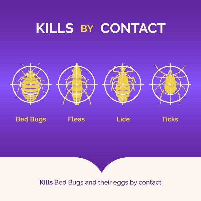 Hot Shot Bed Bug Killer w/ Egg Kill (Also Kills Fleas), 17.5oz (Pack of 2)