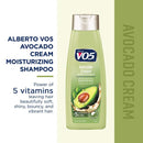 Alberto VO5 Avocado Cream with Moroccan Argan Oil Shampoo, 12.5 oz.