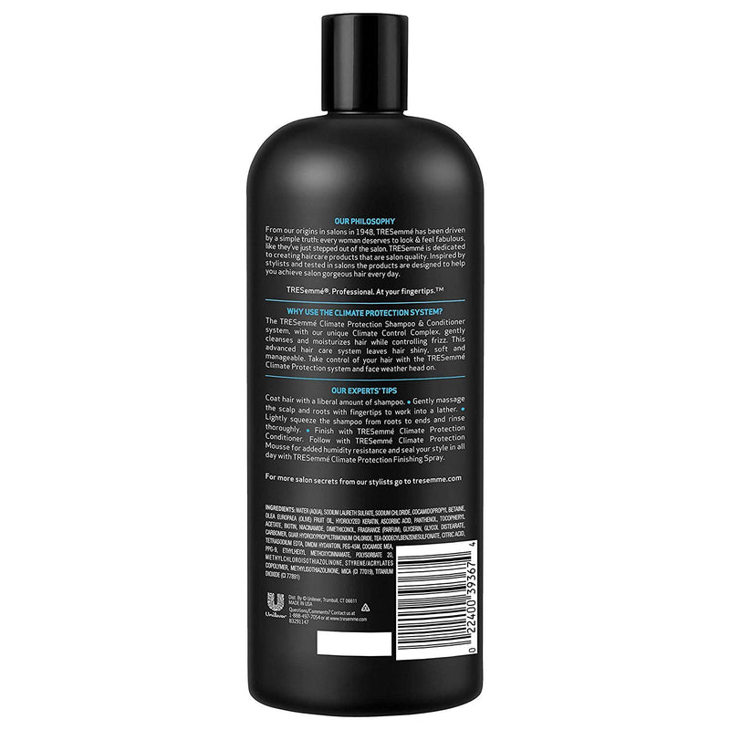 Tresemme Climate Protection For All Hair Types Shampoo, 28 fl oz.