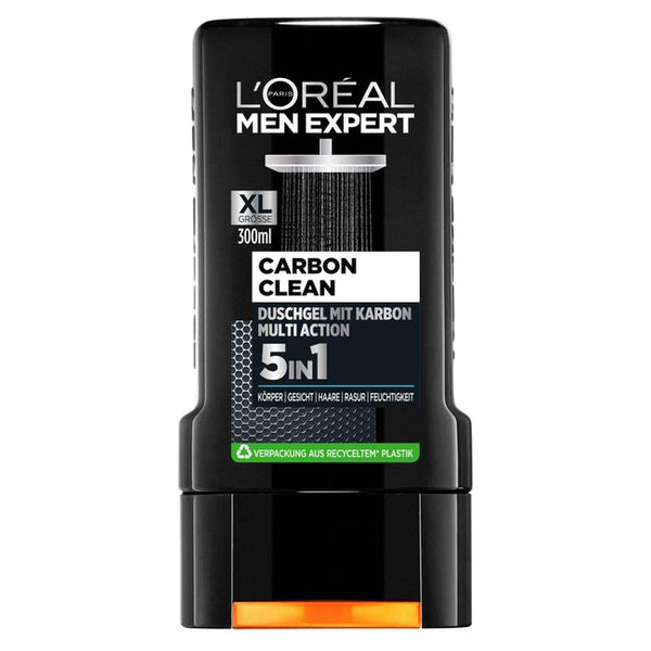 L'Oréal Men Expert Pure Carbon Total Clean Carbon Shower, 300ml