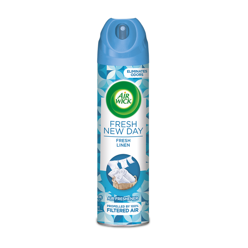 Air Wick 6-In-1 Fresh New Day - Fresh Linen Air Freshener, 8oz