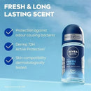 2 Pack x Nivea Men Fresh Active 72H Anti-Perspirant Roll-On, 1.7oz (50ml)