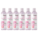 Lusti Oil Moisturizer Pink Hair Lotion with Vitamin E, 8oz. (237ml) (Pack of 6)