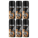 6 Pack x Axe Collision Leather & Cookies Body Spray, 150ml