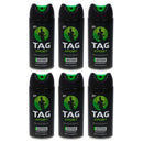 6 Pack x Tag Sport Endurance - Fine Fragrance Body Spray, 3.5oz.