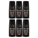 6 Pack x Axe Dark Temptation Deodorant + Body Spray, 150ml