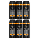 6 Pack x Axe Wild Spice Deodorant + Body Spray, 150ml