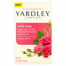 Yardley London Wild Rose Moisturizing Bath Bar Soap, 4.25oz. (120g)