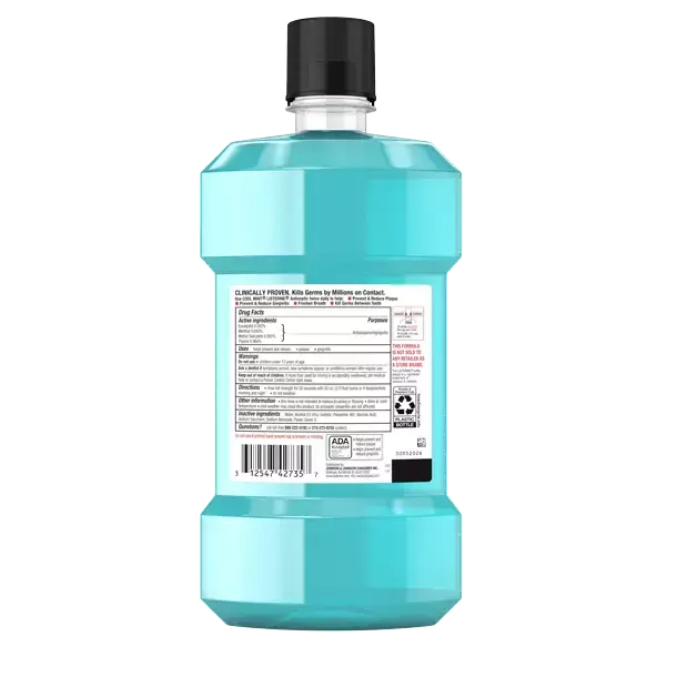 Listerine Cool Mint Antiseptic Mouthwash, 8.45oz (250ml)