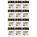 12 Pack x Coconut Oil with Vitamin E Moisturizing Cream, 6oz. (170g)