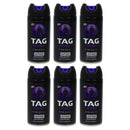 6 Pack x Tag Sport Dominate - Fine Fragrance Body Spray, 3.5oz.