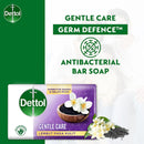 Dettol Gentle Care Antibacterial Soap Bar, 3.5oz (100g)