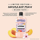 Listerine Sakura & Peach HALAL Antiseptic Mouthwash, 8.45oz (250ml)