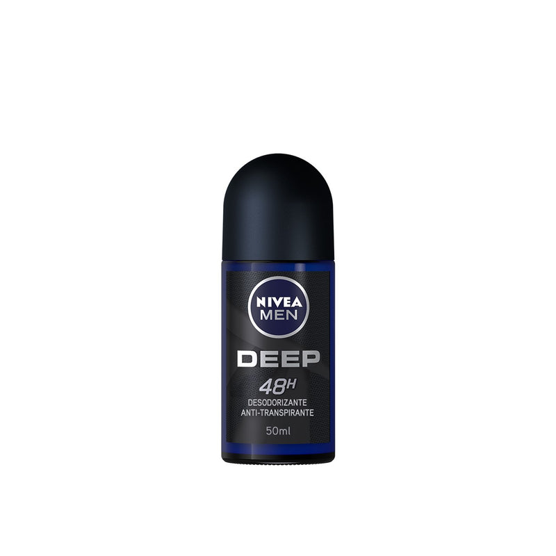 Nivea Men Deep Black Charcoal Dark Wood Deodorant, 1.7oz