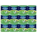 Always Classic Standard Size 1 Sanitary Pads, 10 ct. (Pack of 12)
