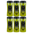 6 Pack x Axe Clean Fresh 6-In-1 Body, Hair, Face Body Wash, 13.5oz