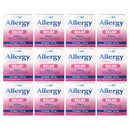 12 Pack x Allergy Relief Diphenhydramine HCI Antihistamine 25mg Caplets, 24ct