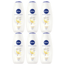 Nivea Shower Care Gel - Blossom Up Tiare-Blossom + Jojoba Oil 16.9oz (Pack of 6)