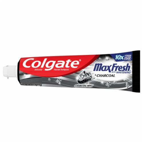 Colgate MaxFresh w/ Whitening + Charcoal Toothpaste, 2.5oz (70g) (Pack of 12)