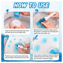 Ocean Scent Toilet Cleaning Gel - 60 Days - 1 Dispenser (14 Gel Stamps), 1.61oz