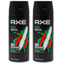 Axe Africa Geranium & Vanilla Deodorant + Body Spray, 150ml (Pack of 2)