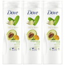 Dove Invigorating Care Body Lotion Avocado Oil & Calendula, 13.5oz (Pack of 3)