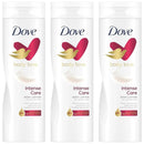 Dove Body Love Intense Care Body Lotion For Very Dry Skin, 13.5oz (Pack of 3)