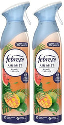 Febreze Air Mist Air Freshener Fruity Tropics Scent, 6.25oz (185ml) (Pack of 2)