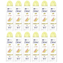 Dove Go Fresh Grapefruit & Lemongrass Scent Deodorant Spray, 5oz. (Pack of 12)