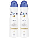 Dove Original Anti-Perspirant Deodorant Body Spray, 5oz. (150ml) (Pack of 2)