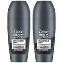 Dove Men+Care Invisible Dry Antiperspirant Roll On Deodorant, 50ml (Pack of 2)
