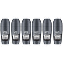 Dove Men+Care Invisible Dry Antiperspirant Roll On Deodorant, 50ml (Pack of 6)