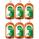 Dettol Antiseptic Liquid - Kills 99.99% Germs, 18.6oz (550ml) (Pack of 6)