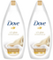 Dove Silk Glow Shower Gel, 16.9oz (Pack of 2)