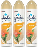 Glade Spray Tropical Scent Air Freshener, 7.6oz (215g) (Pack of 3)