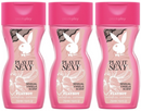 Playboy Play It Sexy Sensual Vanilla Scent Shower Gel, 8.4oz. 250ml (Pack of 3)